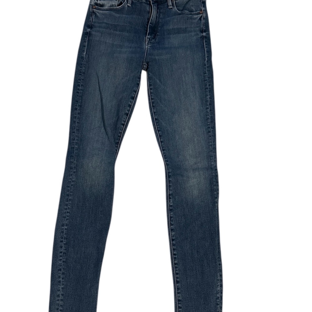 MOTHER Dark Blue Skinny Jeans